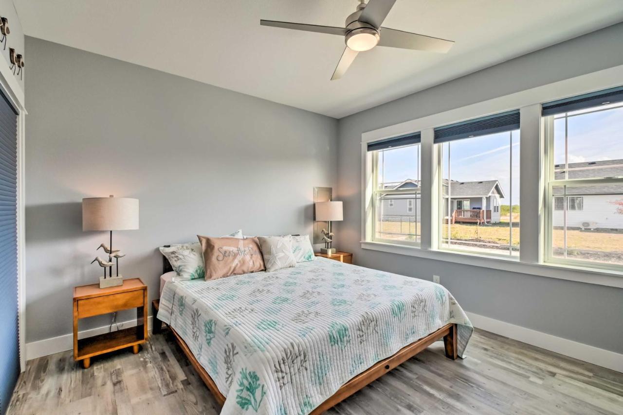 Ocean Shores Getaway With Fireplace And Hot Tub! Ngoại thất bức ảnh